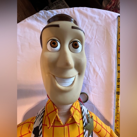 Disney Pixar 30” Giant Plush Toy Story Woody Doll, RARE, NO HAT, EUC - Picture 12 of 16